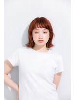 パノラ 下北沢(PANOLA)&nbsp;外ハネミディ　ボブ　パッツンボブ　イルミナカラー