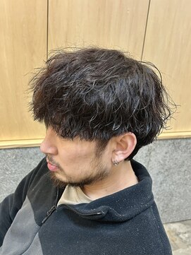 ニアウ 伊勢崎連取店(Niau) 波巻きスパイラルパーマツイストスパイラルパーマシャドウパーマ