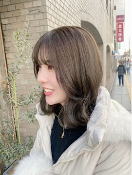 チラックス(ChilluX) 大人透明感カラー！オリーブグレージュ♪