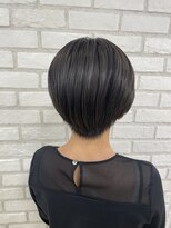 アッシュ 稲田堤店(Ash) ショートボブ×マットアッシュブラウン