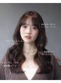 韓国風パーマ/コテ巻き風パーマ/レイヤーカット/韓国ヘア