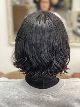 ヘアーリゾート ラ シック(hair resort La chiq) ボブパーマスタイル