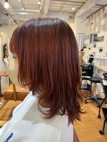 チルアウト 塚口本町店(chill out)&nbsp;ブリーチなしダブルカラーレッド/20代/30代/40代/50代/60代