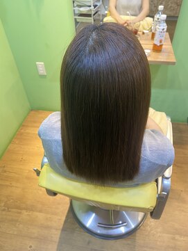 エシカル(ethical) 【髪質改善】酸性ストレート/地毛風ストレート