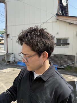 リベルテ(LIBERTE′) スパイキーショート×ワンカールピンパーマ