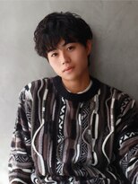 ギフト(GIFT)&nbsp;爽やか×マッシュスタイル【ツーブロ刈り上げ無し黒髪短髪】