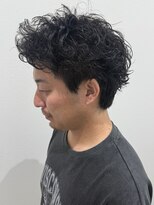 ヒュイル バイ ニアウ(Hwyl by Niau) メンズスパイキーショートパーマシャドウパーマ無造作パーマ