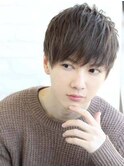 ビジネスカジュアルメンズショート　髪質改善オージュア認定