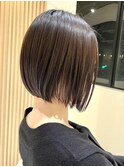 上品ボブ◎くすみベージュ髪質改善/刈り上げボブ20代～50代