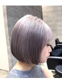 ハイトーンボブ/うる艶髪
