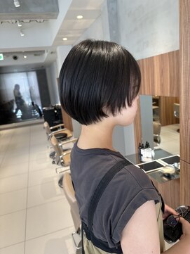 ガリカ 博多(Gallica) 扱いやすい黒髪ショート/丸みショート