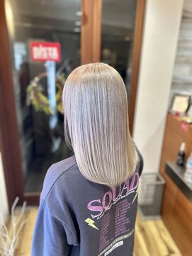 クラゲヘアー/小顔に見せるヘア/ココアベージュ/千葉駅