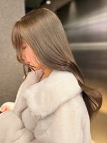 PELE原宿/ブリーチなしダブルカラー/ハイトーン/ケアブリーチ【３月上旬OPEN(予定)】&nbsp;着物ヘア/大人ガーリー/ダークアッシュ/似合わせカット/原宿