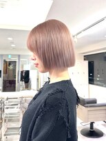 エルサ ザ リープ(ELSA the leap) 【ブリーチカラー/ダブルカラー】切りっぱなしボブ/タッセルボブ