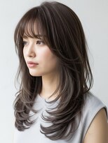 レヴィア(REVIA)&nbsp;レイヤーカット髪質改善トリートメント前髪カット