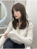 ハッシュカット＊ミディアムレイヤーカット/ワンカール