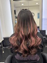 ヘアーデザイン ジェルム(Hair Design germe)&nbsp;ブラウンピンク   MAYUKO