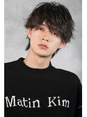 吉祥寺ウルフヘアニュアンスパーマツイストスパイラル
