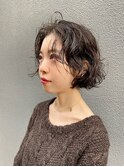 ニュアンスパーマ／ウェーブボブ／ボブパーマ