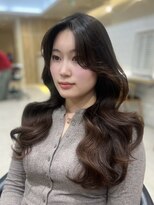 アピッシュ アオヤマ(apish AOYAMA) パーマ韓国風パーマワンホンパーマデジタルパーマロングパーマ