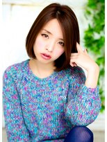 アズーア ヘアーアンドスパ(azure hair&spa)&nbsp;自然が一番　ストレートボブ　【横浜駅】