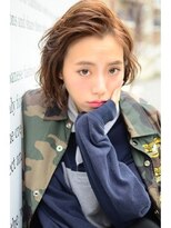 ナイン 麻布十番(NINE)&nbsp;NINEazabu 外国人風かきあげ無造作スタイル