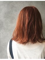 ヘアサロンM 新宿&nbsp;アプリコットオレンジ☆