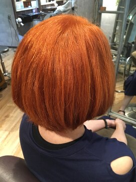 ヘアリゾートエーアイ 浅草店(hair resort Ai) オレンジボブ