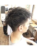 ソフトモヒカンショート×ツイスパ