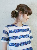 トップヘアー アヴェニュー 刈谷(TOPHAIR Avenue)&nbsp;夏の超簡単大人アレンジ/ニュアンスカラー