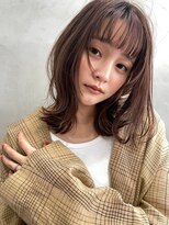 リアン(Lien)&nbsp;Lien☆小顔シースルーバング×セミウェットウェーブパーマ　立川