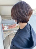 ［OCEAN　Hair&Life]くびれヘア/前髪なしショート/くびれボブ