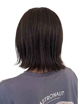 ヘアー ホスピタル ソアン(hair hospital soan) オリーブアッシュ×外ハネ