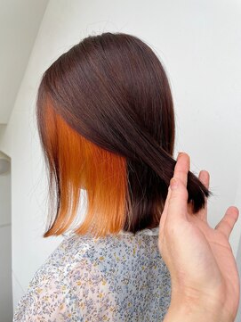 サロンドミルク 溝の口店(salon de MiLK) ＊お！お！お！オレンジ！！のカラーで夏に向けて準備運動開始！