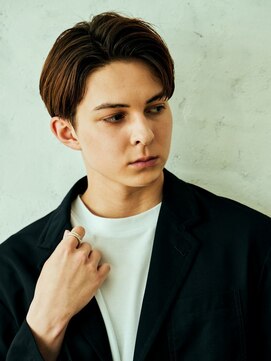 リトル ソルト 渋谷(little×salt) 大人かき上げスタイル