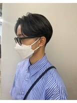 ノーム(norm) 大人気メンズセンターパートメンズカラーハイライトグレージュ
