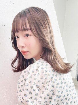 アルバム 新宿(ALBUM SHINJUKU) 外ハネくびれ巻き_外ハネボブセクションカラー_8909