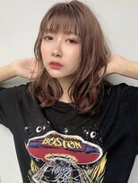 ミュート 原宿店(mute)&nbsp;【mute原宿】鎖骨ミディアム×ことりベージュ