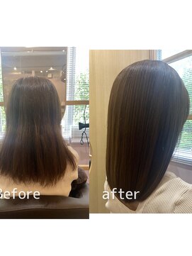 ルスリー 宇都宮店(Lsurii) 髪質改善カラー