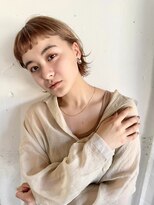 アサ(asa)&nbsp;大人可愛いオン眉スタイル