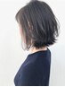 《お得にメンテナンス♪》カット+リタッチカラー（根本3cm以内）￥9900→