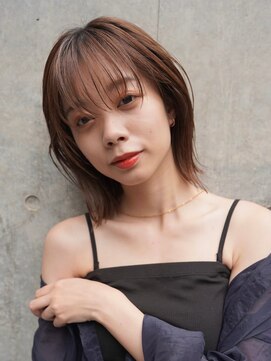 ニコ トウキョウ 渋谷(nico TOKYO) ミディアムレイヤーカットボブウルフ/10代20代/インナーカラー