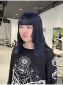 ネイビーカラー/ケアブリーチ【藤野はるひ】