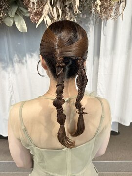 トリコ ショップアンドヘアサロン(tricot shop hair salon) タイトツイン♪yu