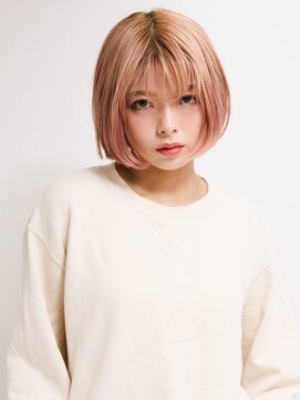 オンク 新宿(onk) 黒髪/グレーベージュ/レイヤーロング/前髪パーマ[新宿駅]