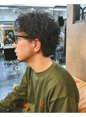 『kazuki』無造作パーマ