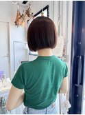 大人ボブ/ミニボブ[表参道/ブリーチ/ハイライト]Mai