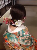 和装シニヨン