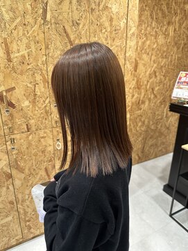 ヘアデザイン プティパ(Hair Design petit-pas) 縮毛矯正で艶のある髪に！