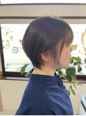 インナーカラー×ホワイトグレージュ